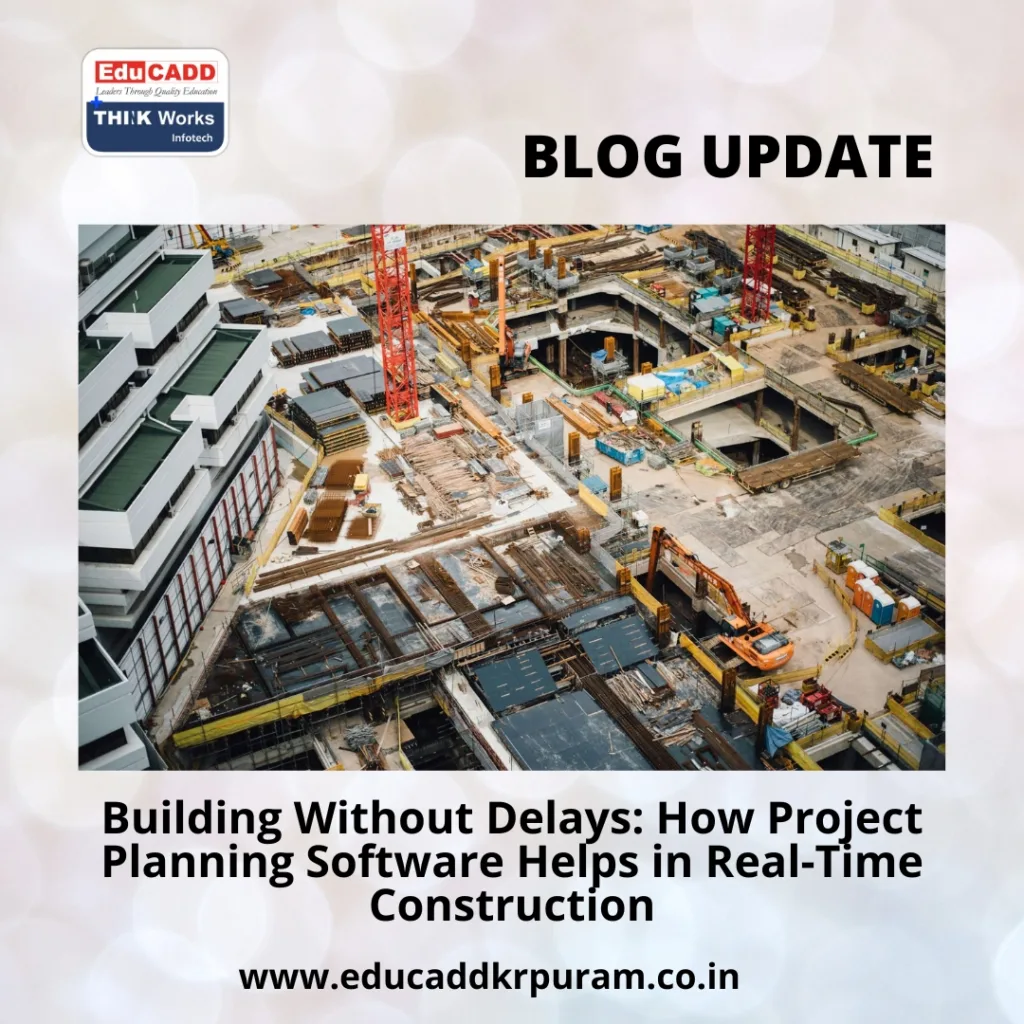 Real-time construction project planning software on-site