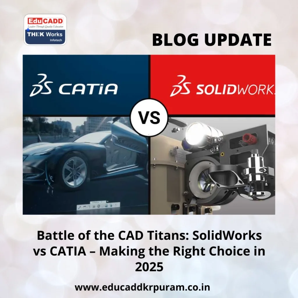 SolidWorks vs CATIA 2025