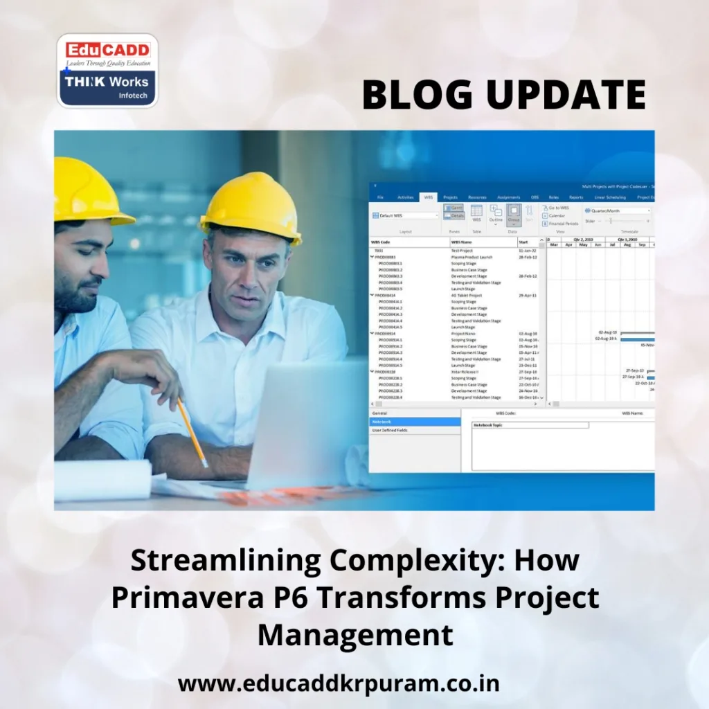 Primavera P6 Project Management