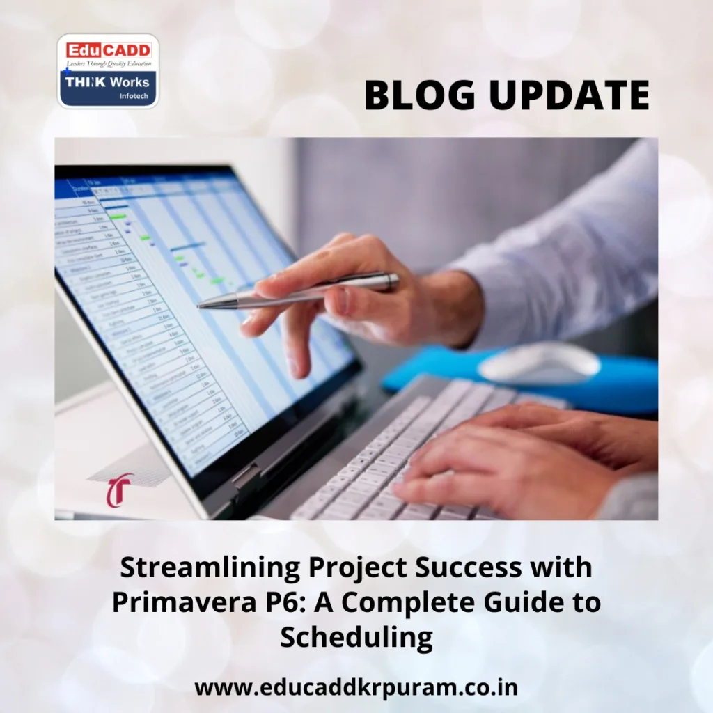 Primavera P6 Project Scheduling