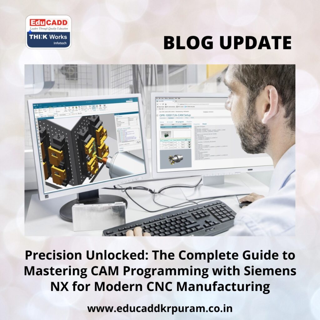 Siemens NX CAM Programming