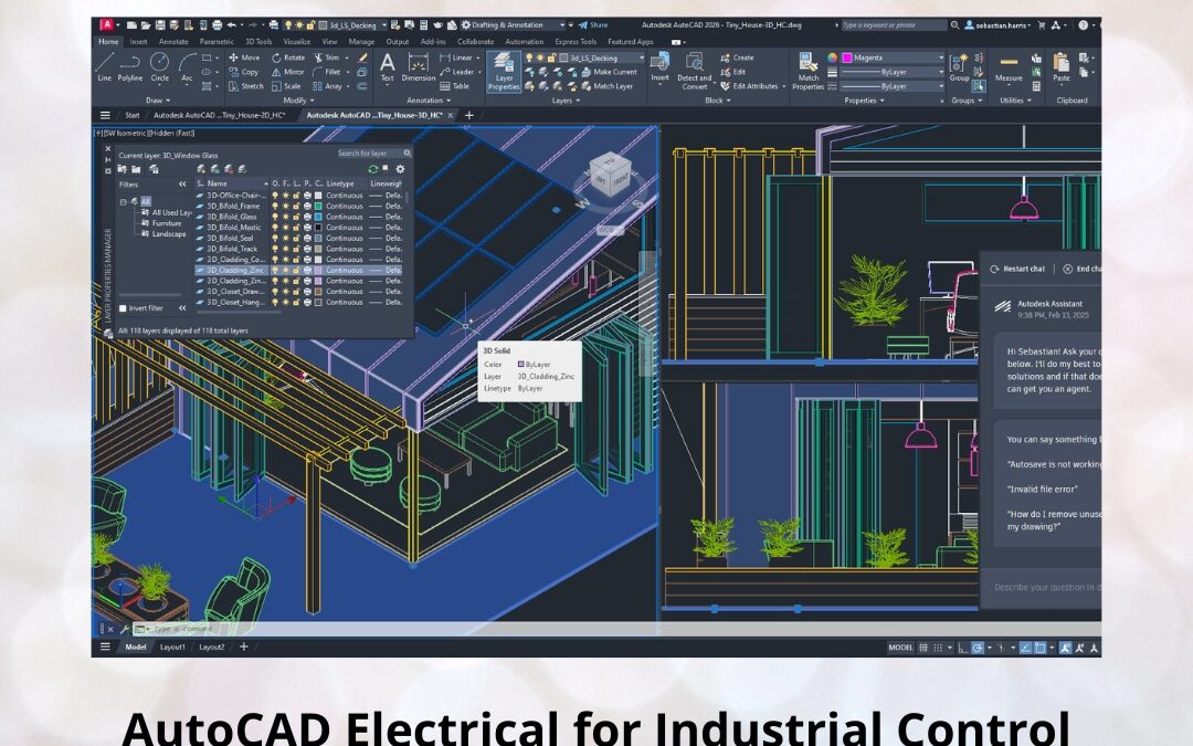 AutoCAD Electrical for Industrial Control Design: Building Intelligent Systems for the Future of Automation