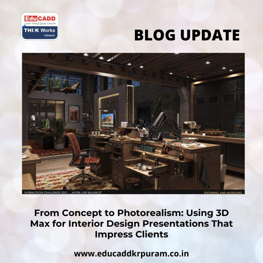 3D Max Interior Rendering