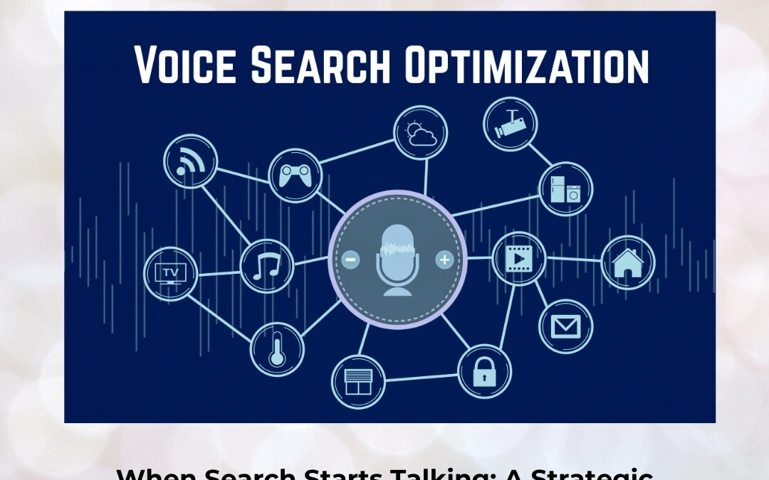 When Search Starts Talking: A Strategic Blueprint for Voice Search Optimization in Modern SEO