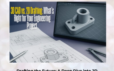 Drafting the Future: A Deep Dive into 2D Drafting and 3D Modeling for Smarter Manufacturing Decisions