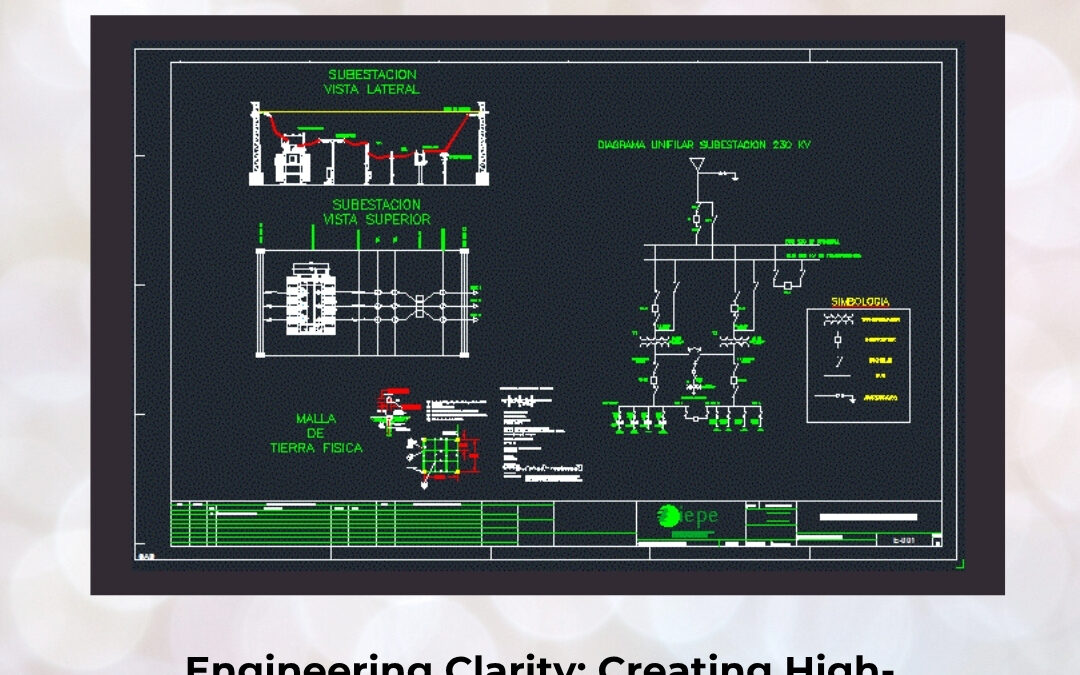 Engineering Clarity: Creating High-Performance Switchgear & Substation Drawings with Electrical CADD