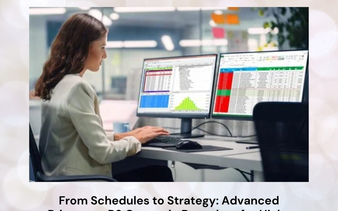 From Schedules to Strategy: Advanced Primavera P6 Course in Bangalore for High-Impact Project Careers