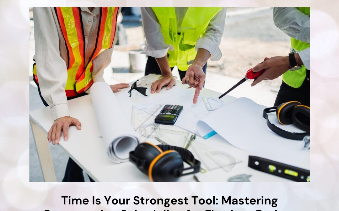 Time Is Your Strongest Tool: Mastering Construction Scheduling for Flawless Project Delivery