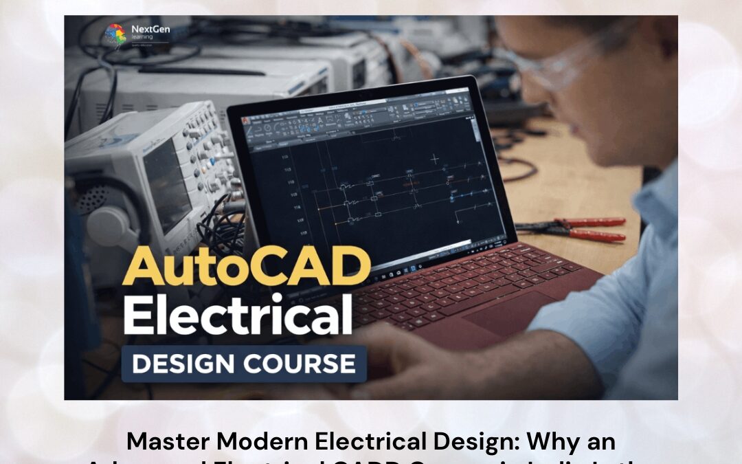 Master Modern Electrical Design: Why an Advanced Electrical CADD Course in India Is the Smartest Career Investment