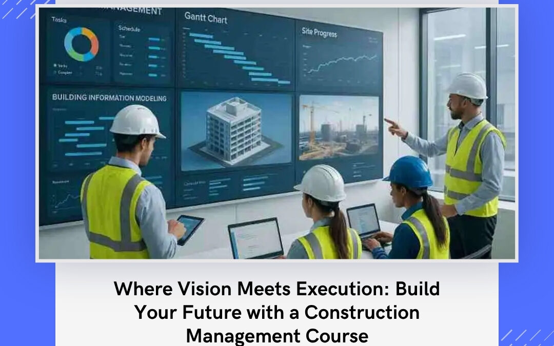 Where Vision Meets Execution: Build Your Future with a Construction Management Course